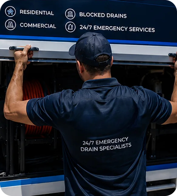 Licensed blocked drain plumber servicing a Bringelly home